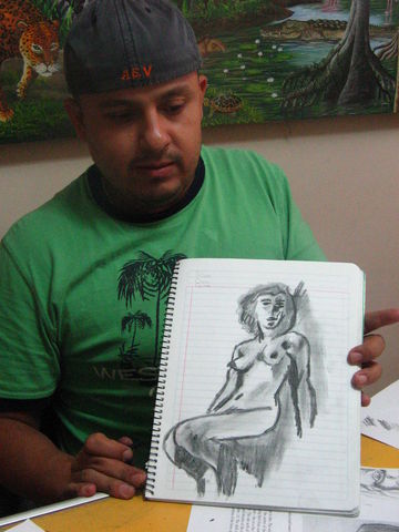 Alvaro Gil, con su trazo .. POr fin!..