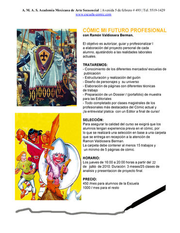 Comic mi futuro profesional

