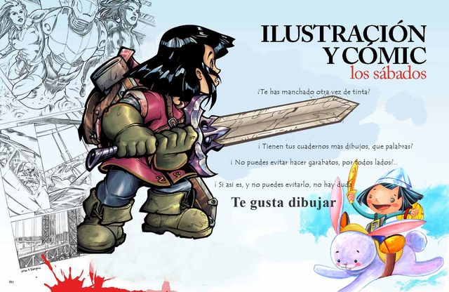 ilustración y cómic, los sabados
