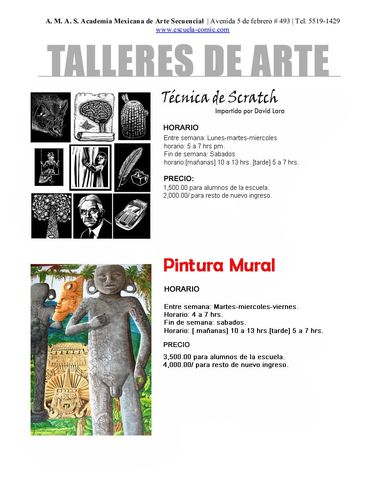Tecnica de Scrath Pintura Mural